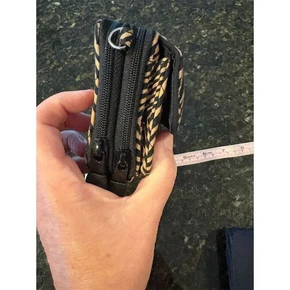 *3/$15 Vera Bradley Women's Quilted Animal Print Wallet Bundle of 2 - Picture 4 of 11